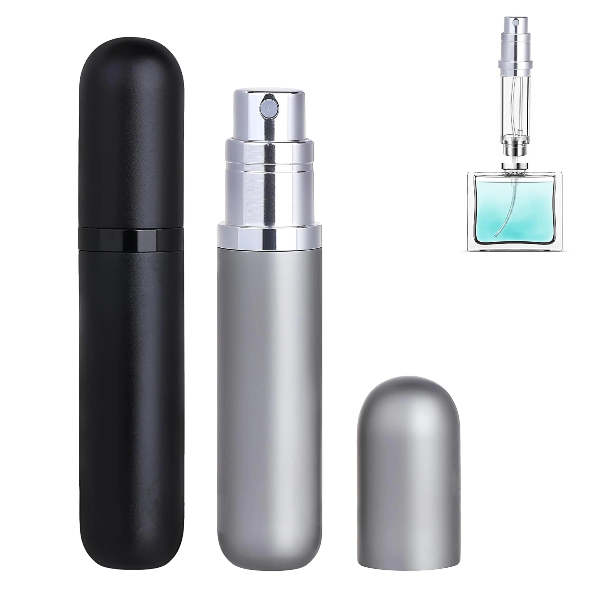 Travel Refillable 5ml Perfume Bottle 2-Pack