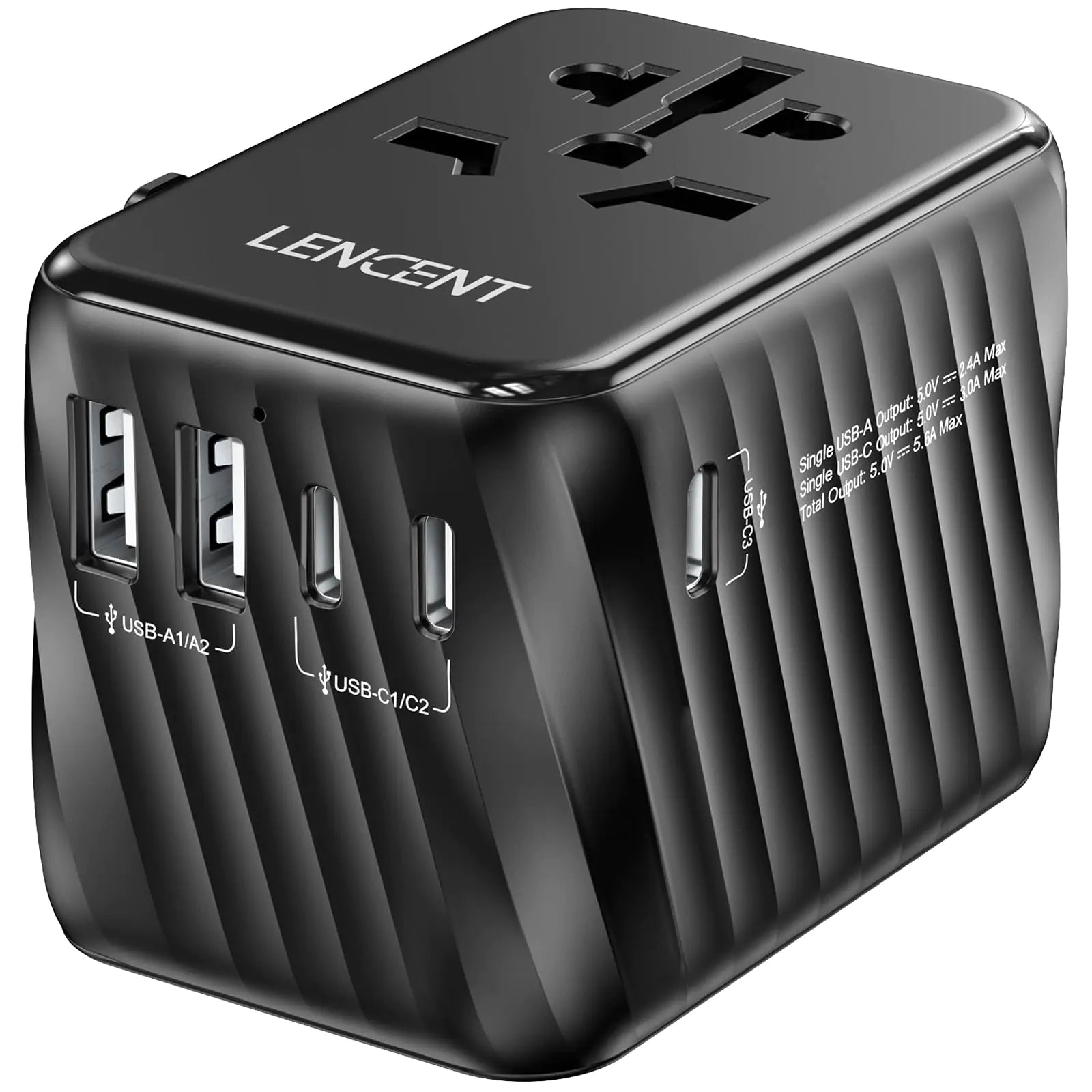 Universal Travel Power Adapter with wallcharger