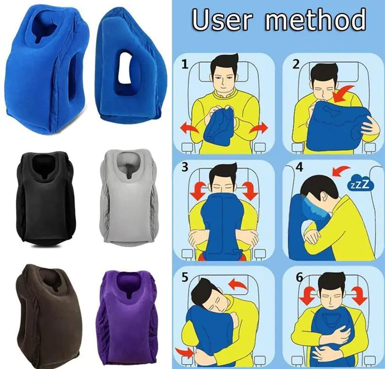 Inflatable Travel Pillow