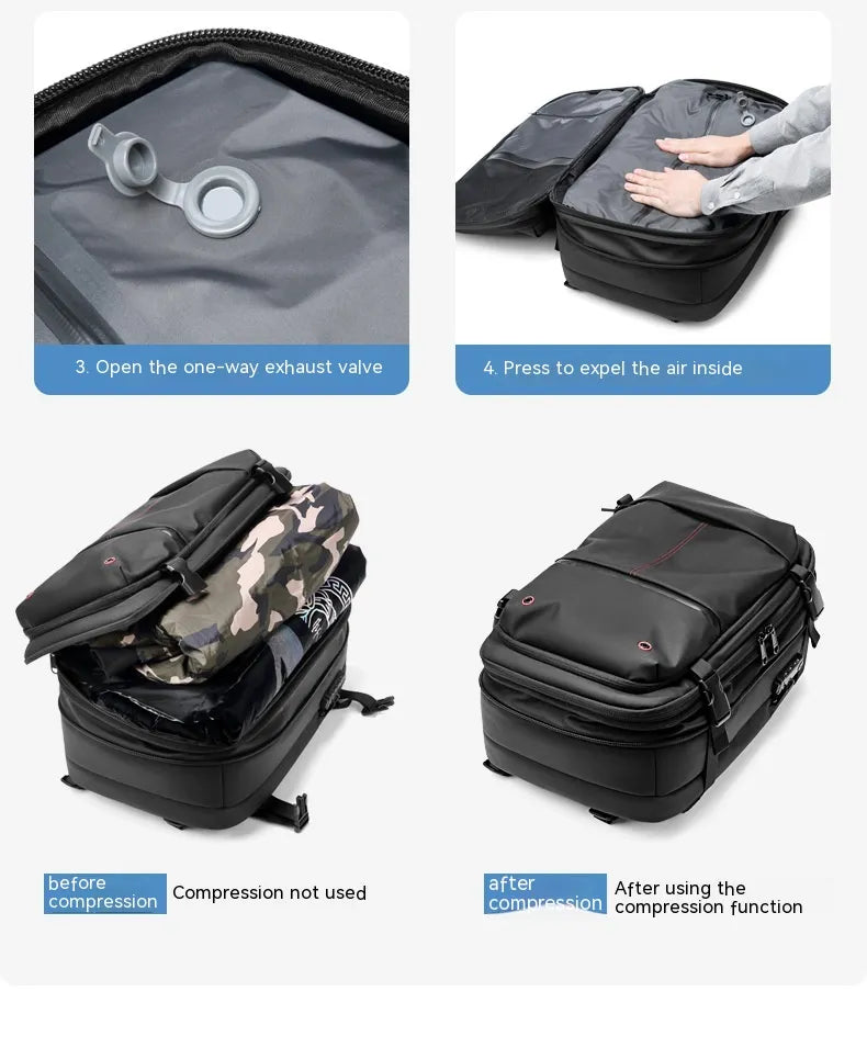 Vacuum Compression Backpack
