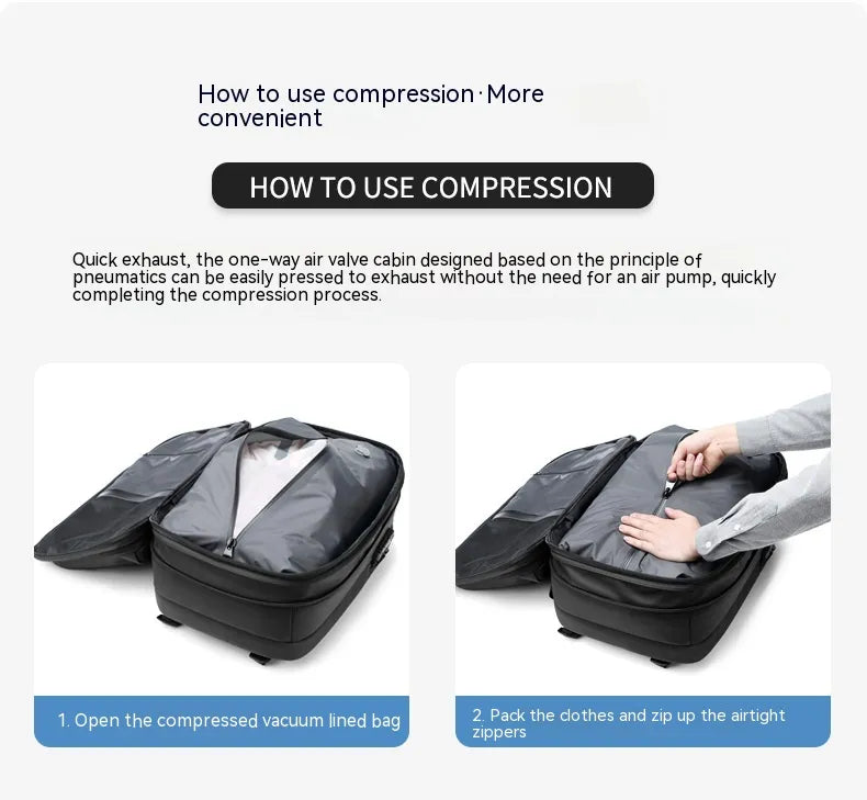 Vacuum Compression Backpack